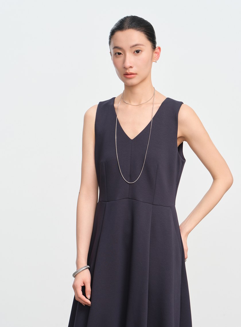 空氣層針織洋裝