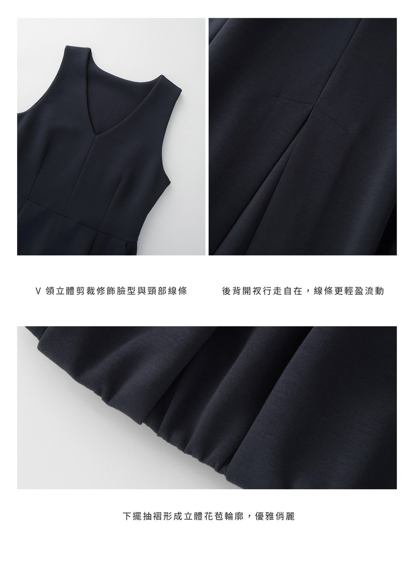 空氣層針織洋裝