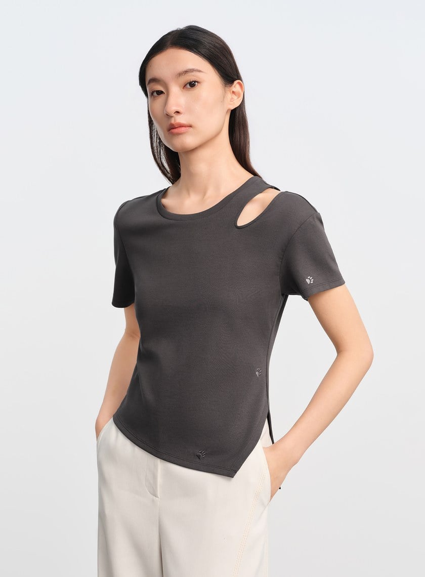 DISNEY｜不對稱鏤空設計感上衣