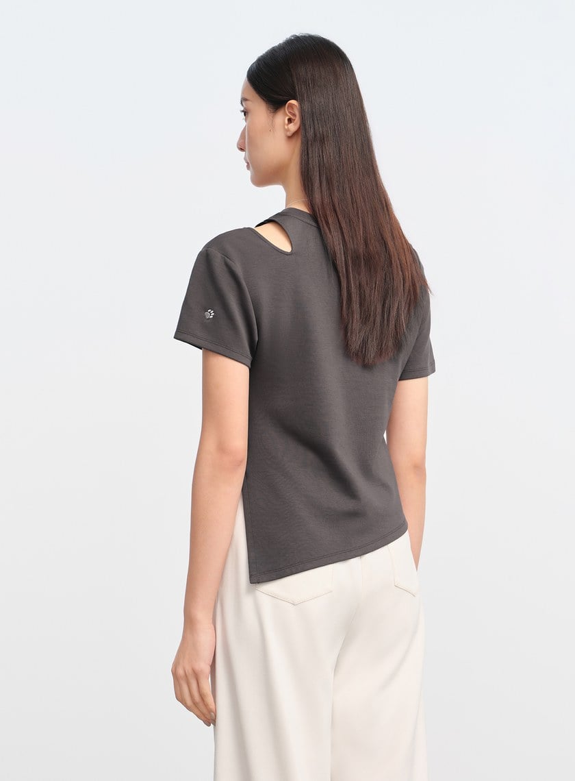 DISNEY｜不對稱鏤空設計感上衣