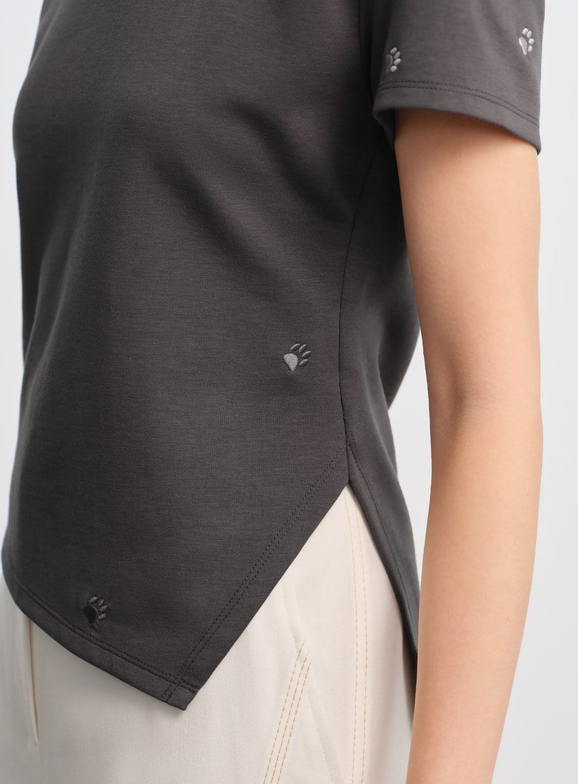 DISNEY｜不對稱鏤空設計感上衣