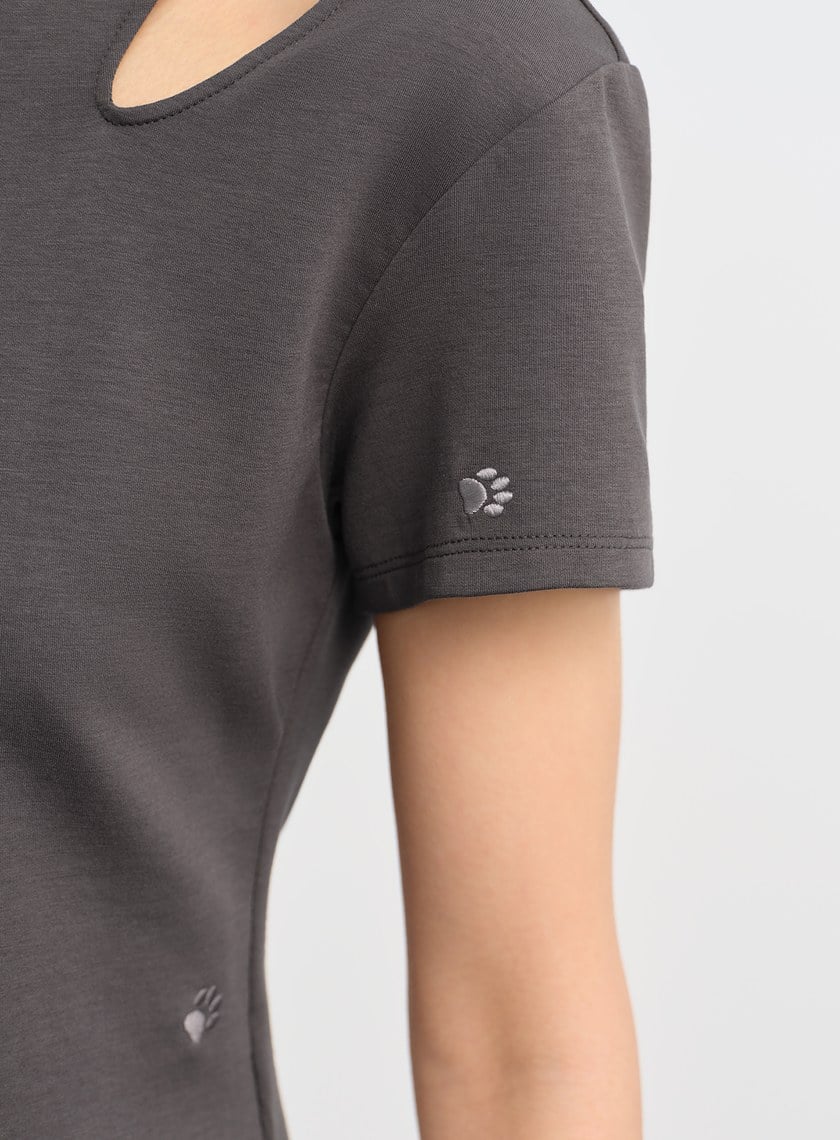 DISNEY｜不對稱鏤空設計感上衣