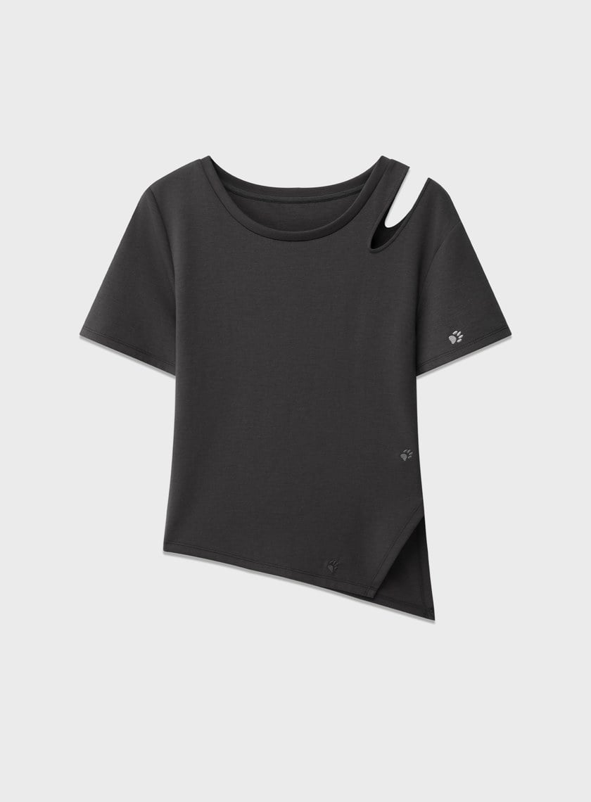 DISNEY｜不對稱鏤空設計感上衣