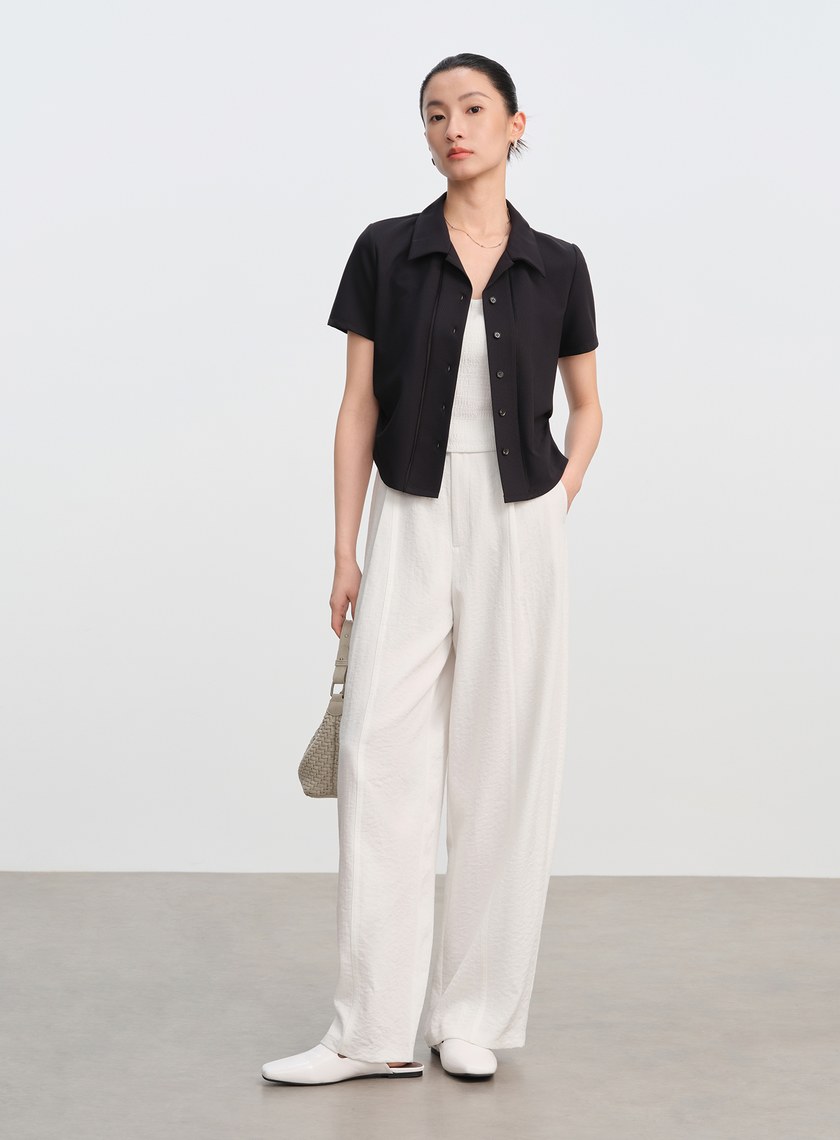 交叉美背細肩帶BRA背心