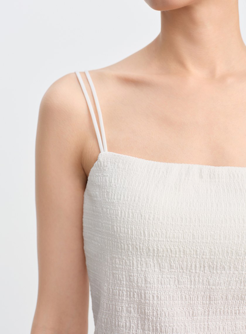 交叉美背細肩帶BRA背心