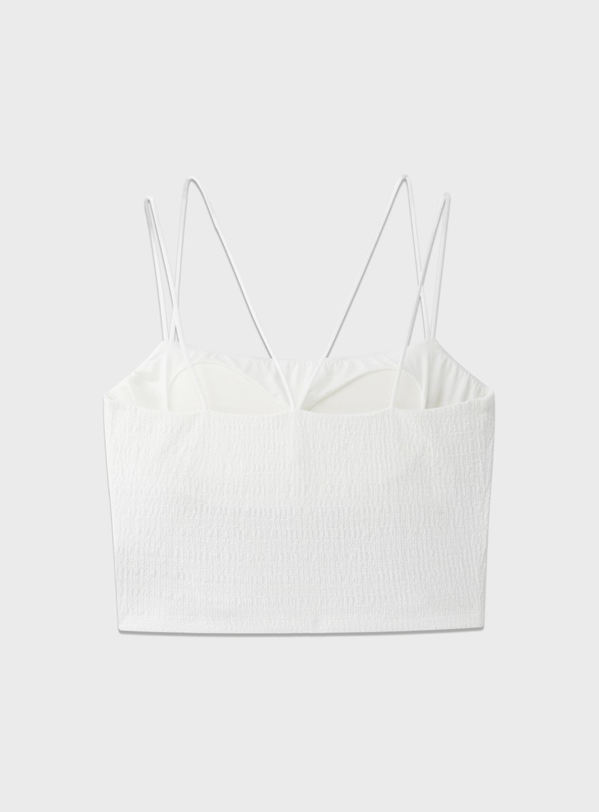 交叉美背細肩帶BRA背心