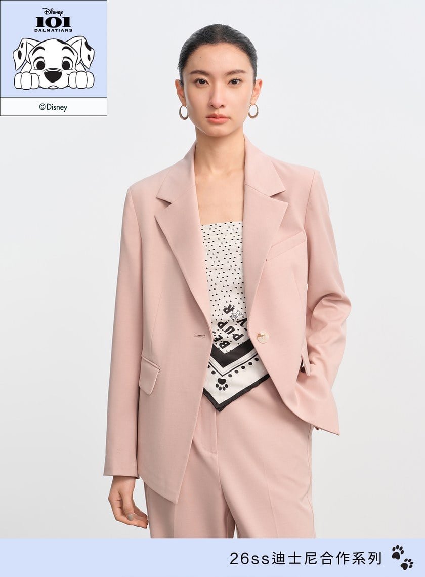 DISNEY｜不對稱立體剪裁西外
