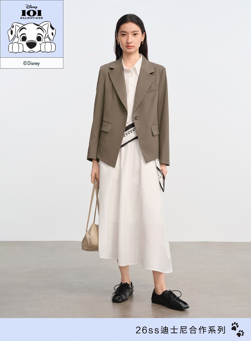 DISNEY|不對稱立體剪裁西外