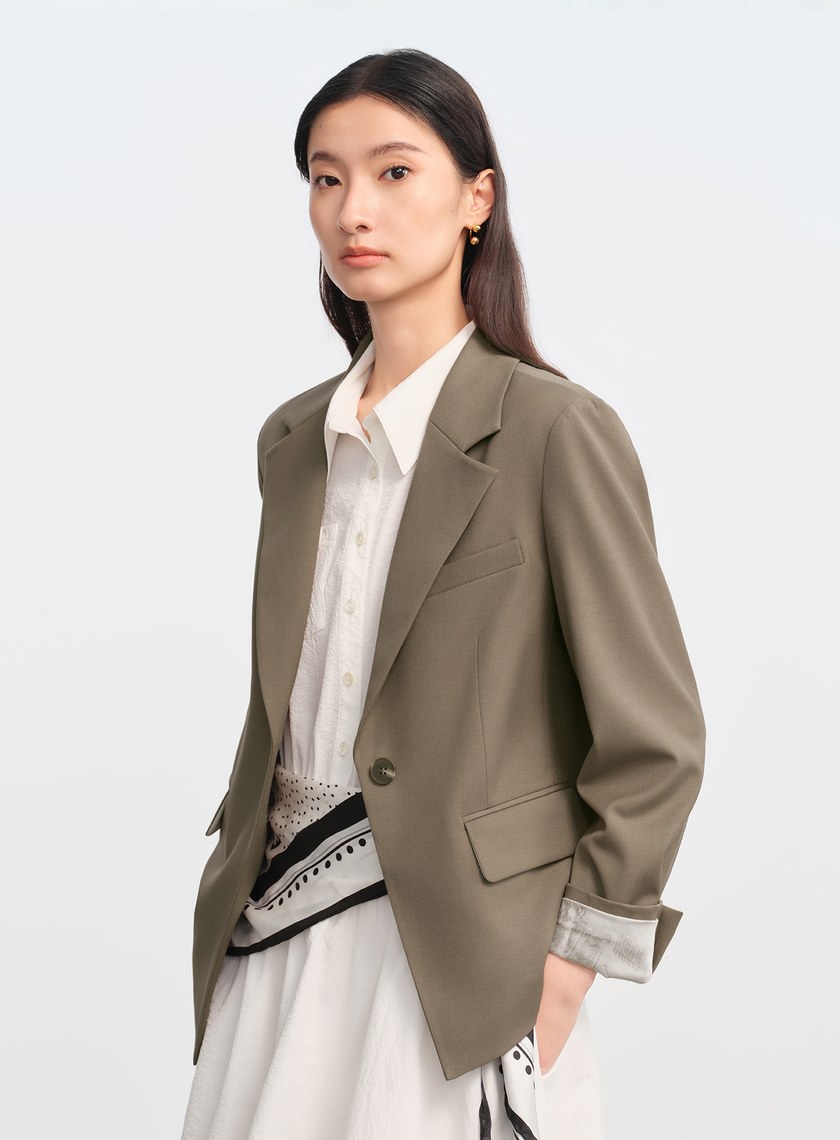 DISNEY|不對稱立體剪裁西外