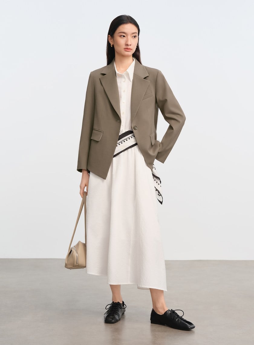 DISNEY|不對稱立體剪裁西外