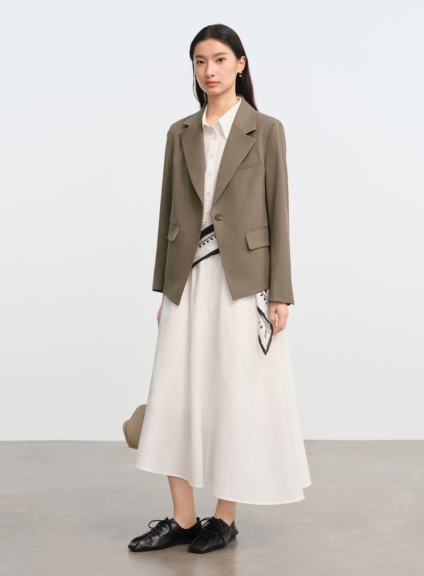 DISNEY|不對稱立體剪裁西外