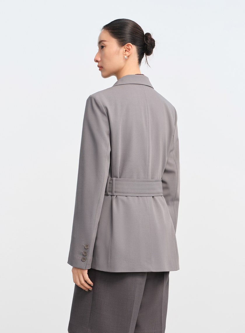 立體剪裁抗皺西裝外套