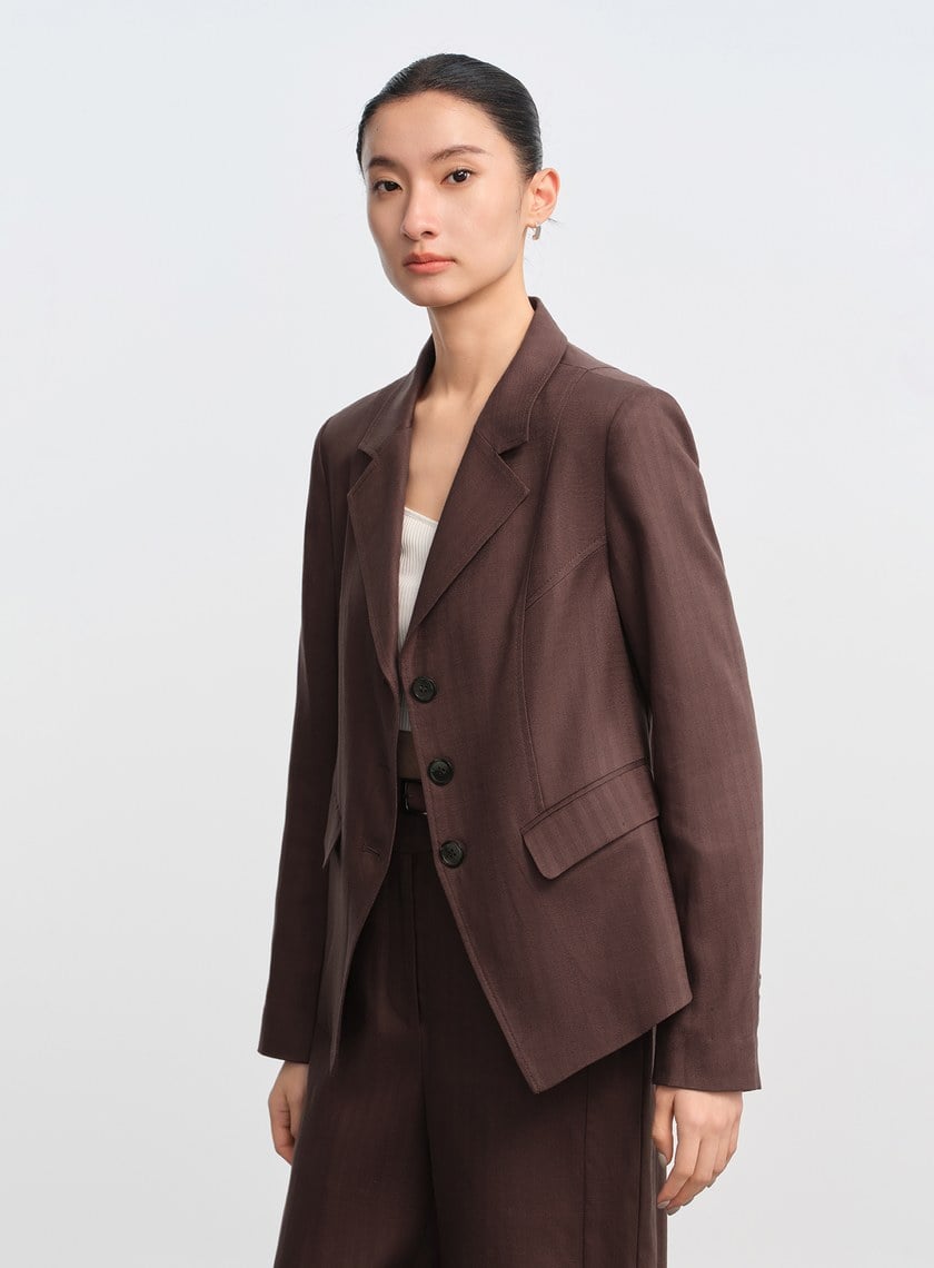 立體分割收腰西外