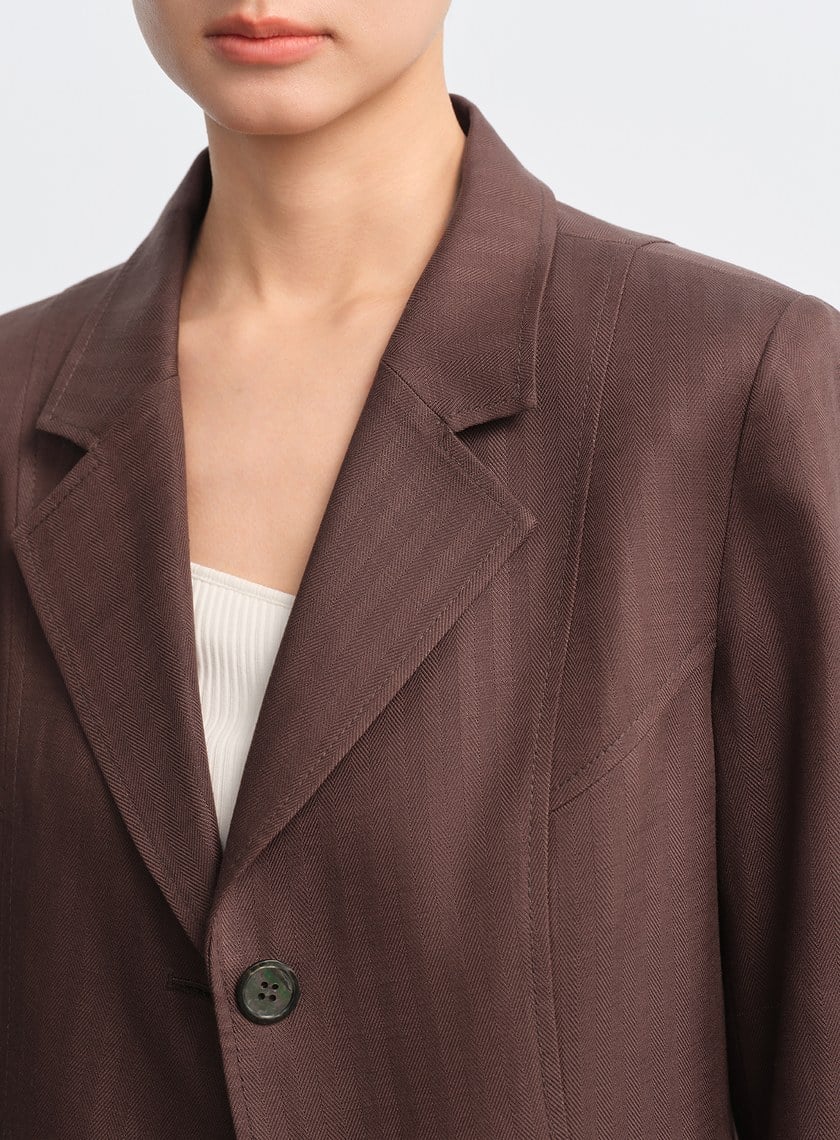 立體分割收腰西外