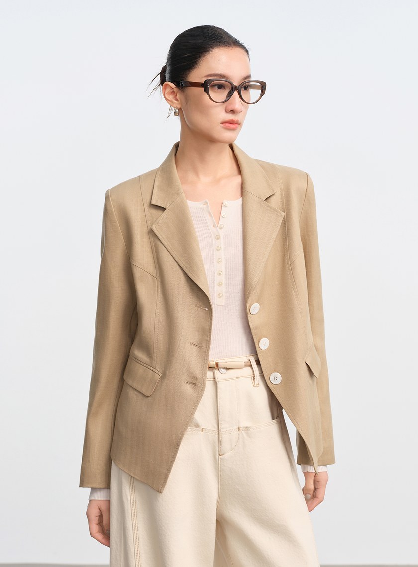 立體分割收腰西外