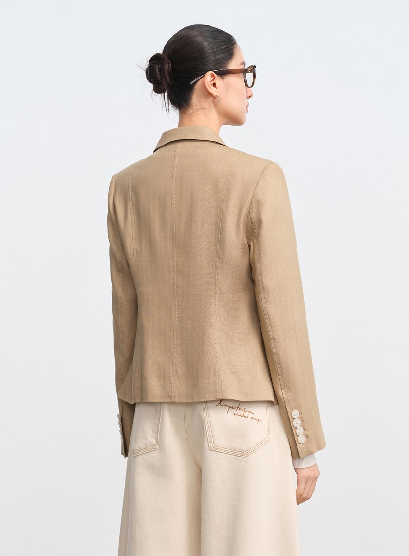 立體分割收腰西外