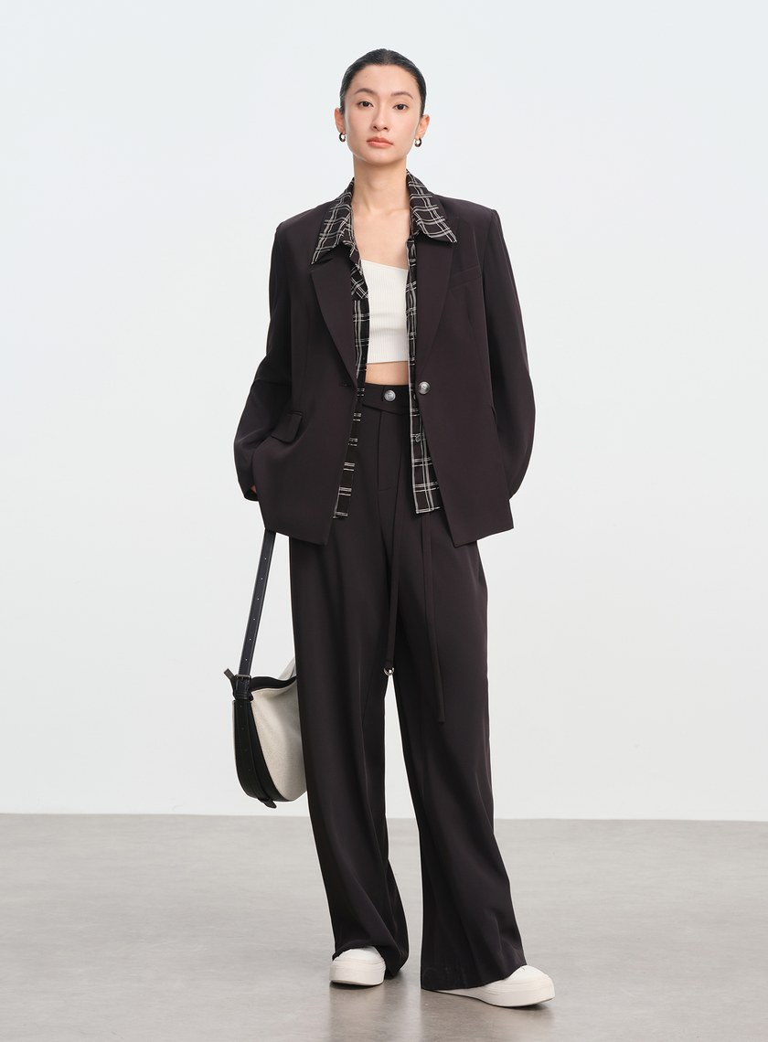 防曬涼感單扣西裝外套