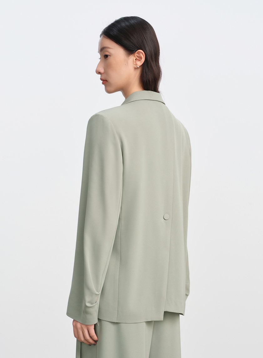 防曬涼感單扣西裝外套