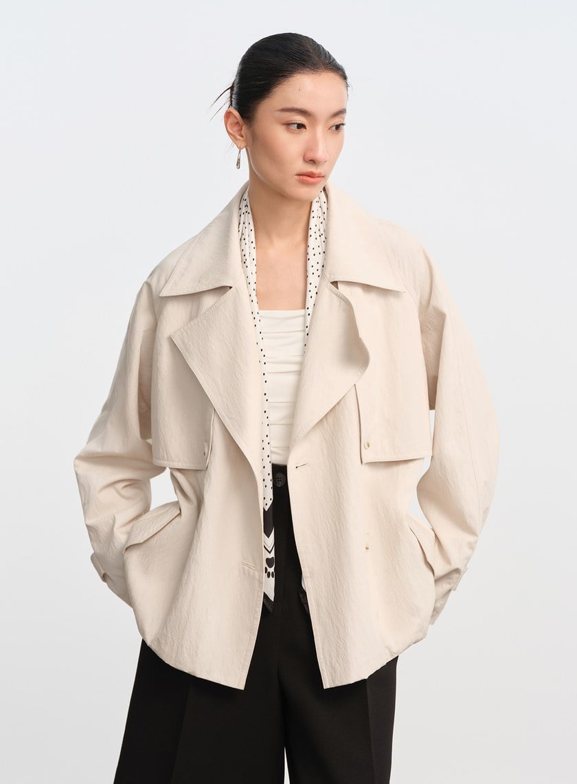 DISNEY|經典層次結構風衣