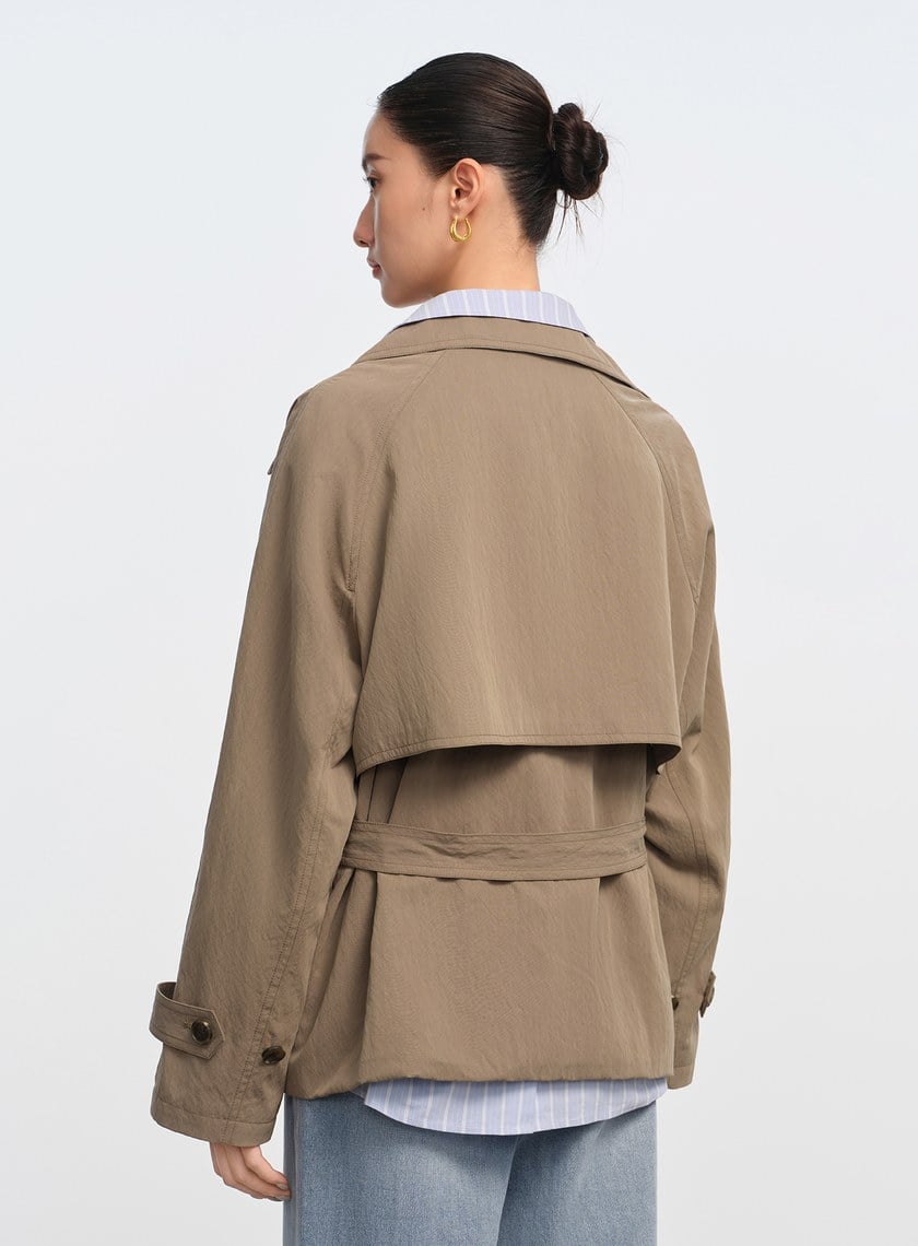 DISNEY|經典層次結構風衣