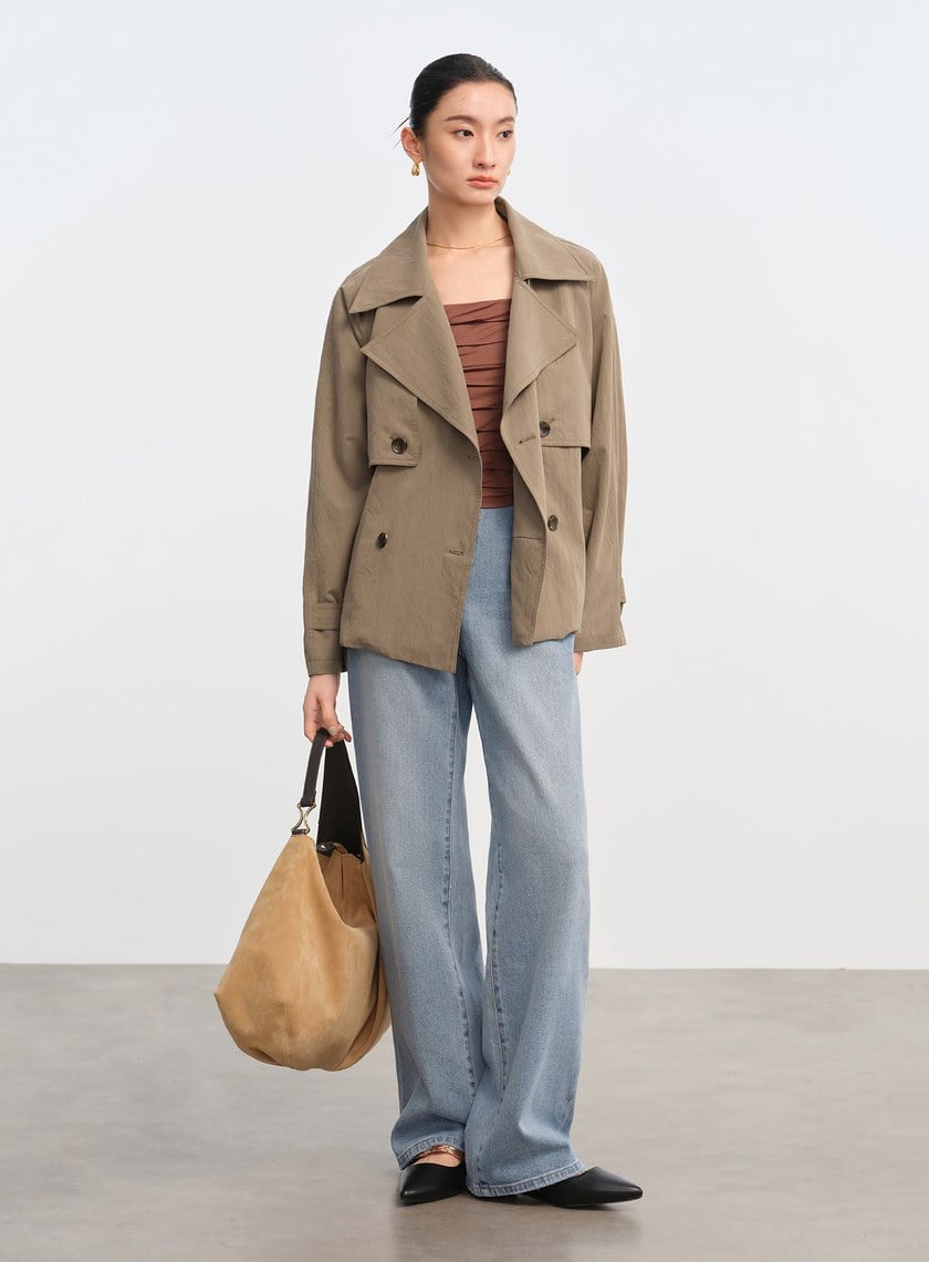 DISNEY|經典層次結構風衣