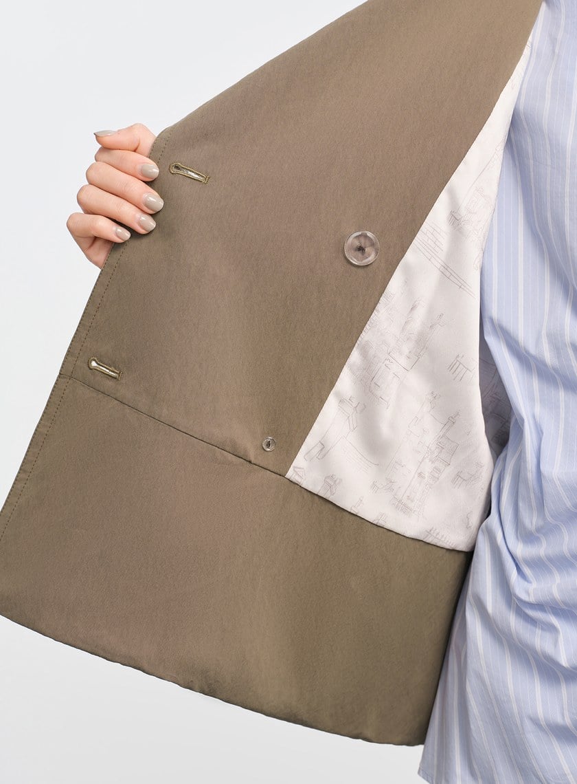 DISNEY|經典層次結構風衣