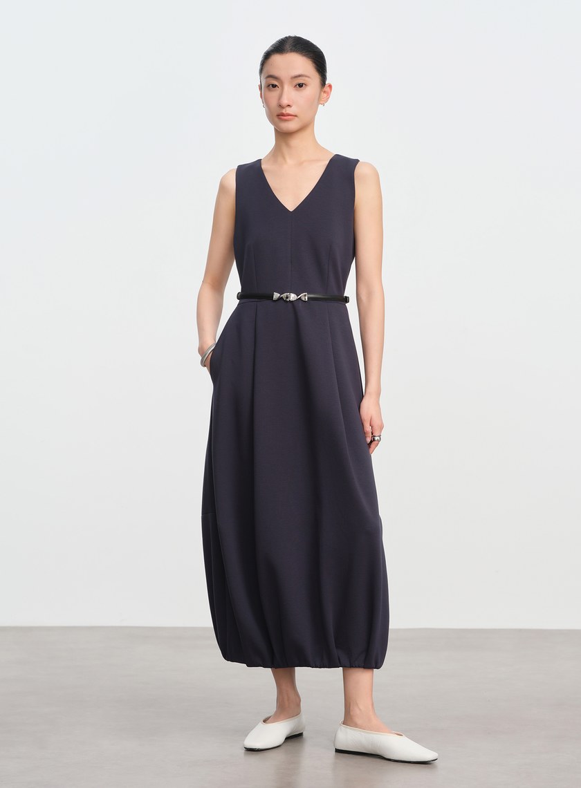 簡約百搭銀扣皮帶