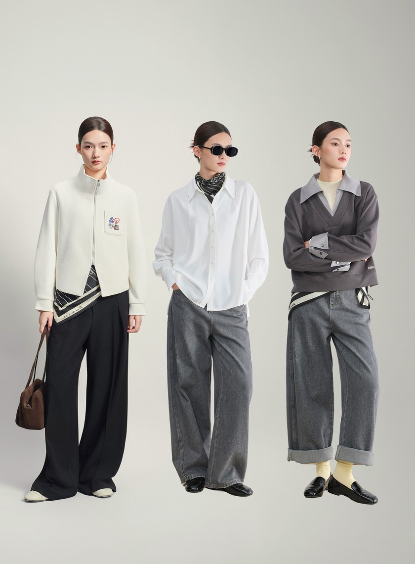 Leland Lee藝術家聯名-羊毛真絲印花方巾
