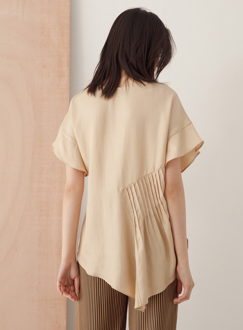 前後兩穿綁帶上衣