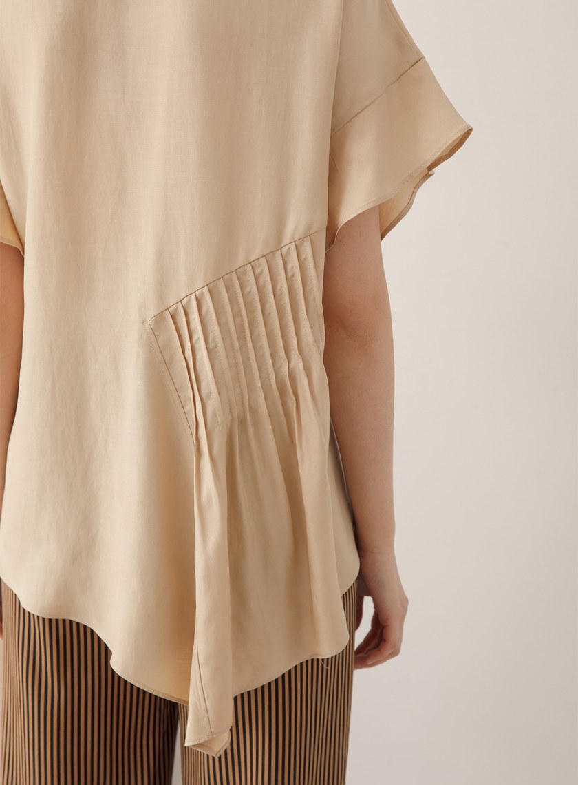 前後兩穿綁帶上衣