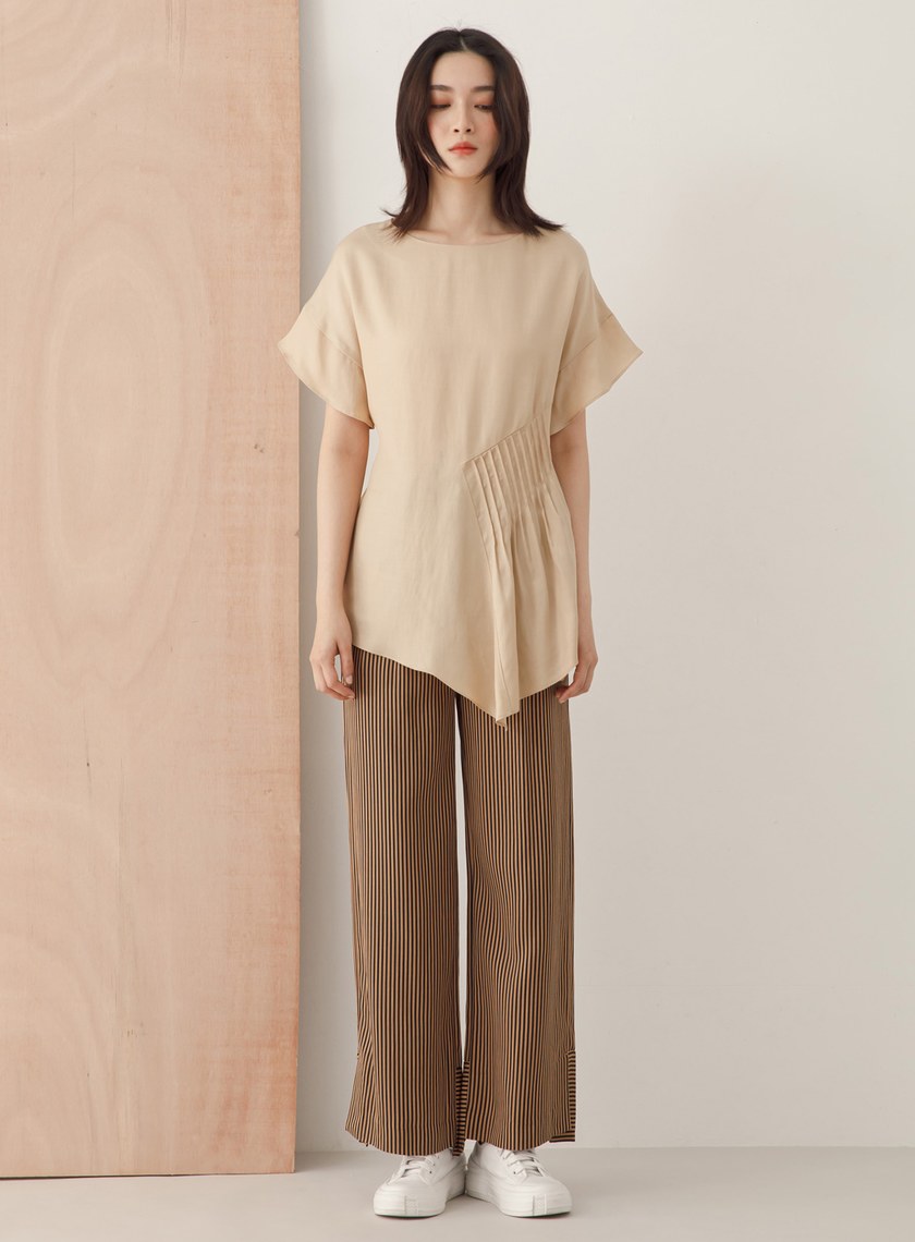 前後兩穿綁帶上衣