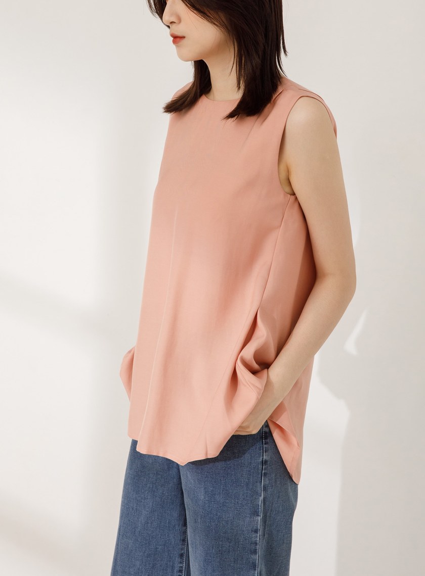 正反兩穿無袖上衣