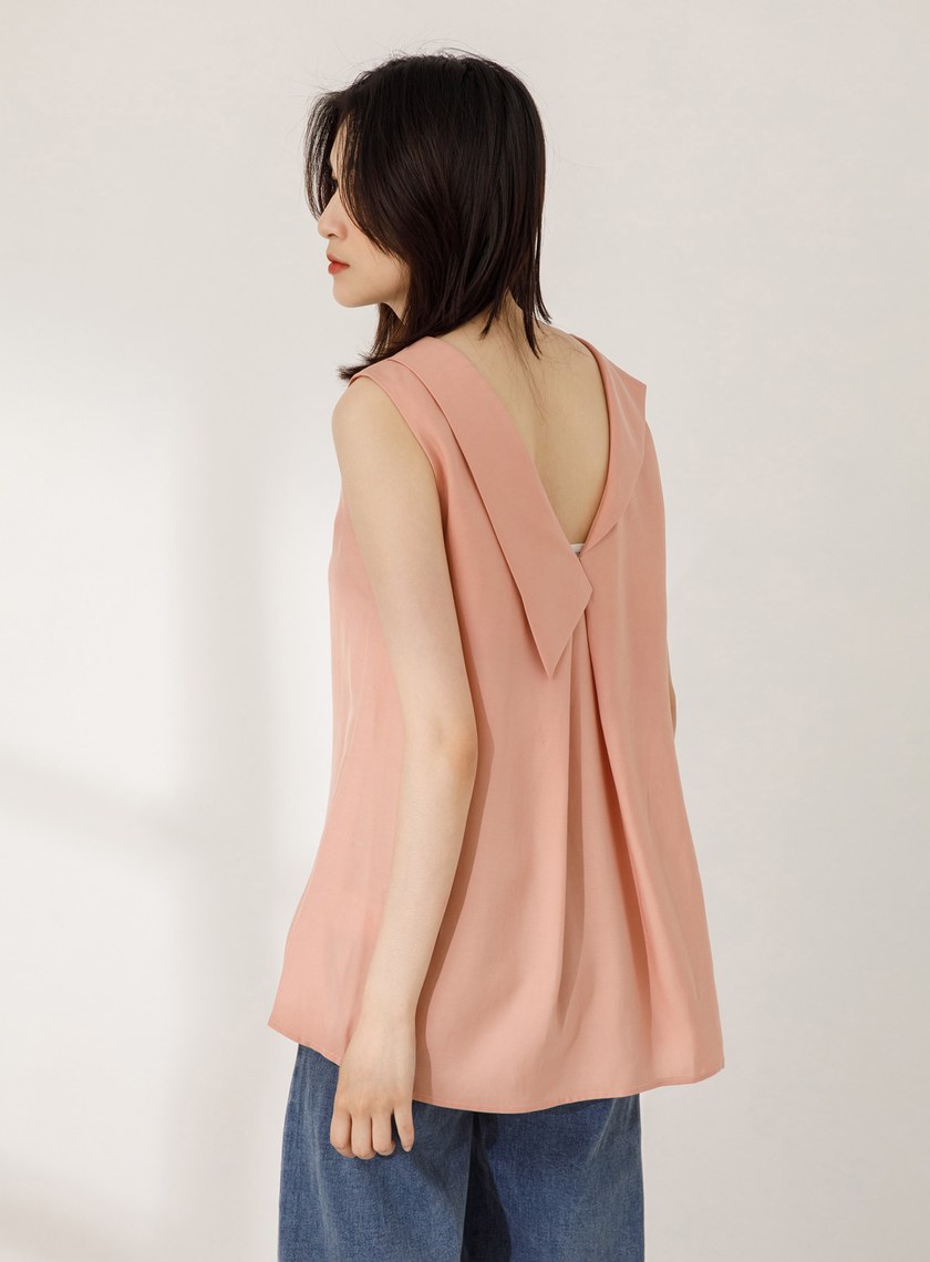 正反兩穿無袖上衣