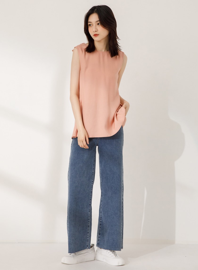 正反兩穿無袖上衣