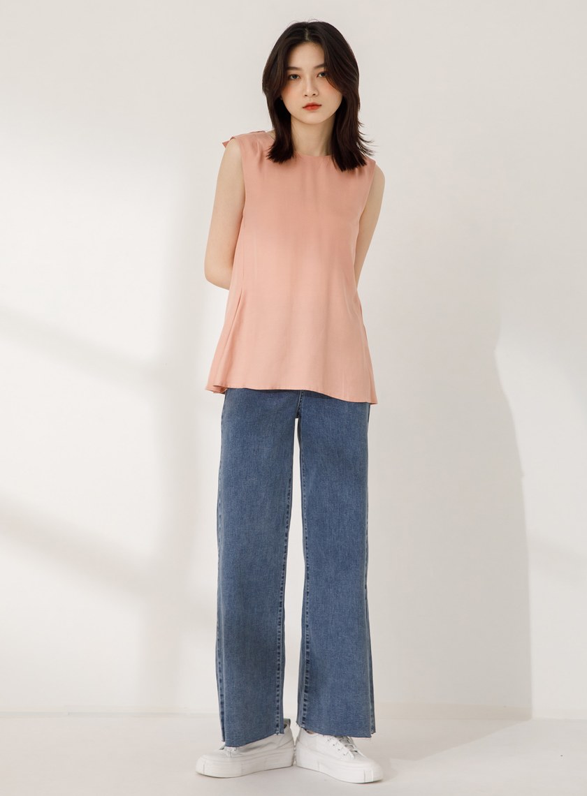 正反兩穿無袖上衣