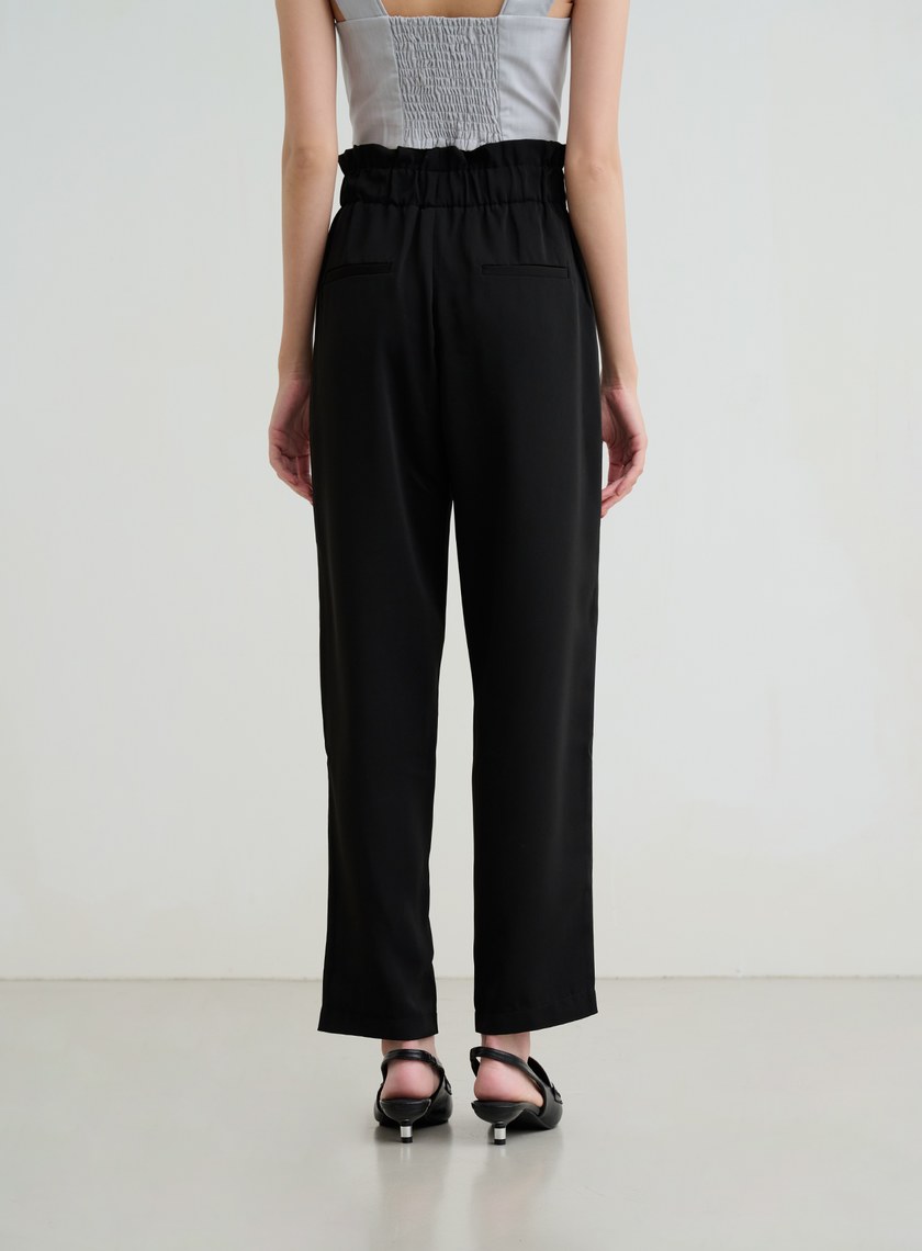 流暢感花苞西裝褲