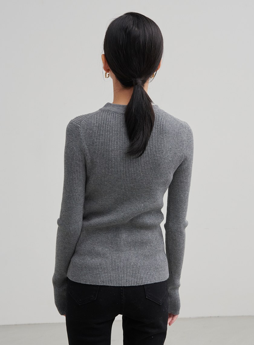 麻花編織針織上衣