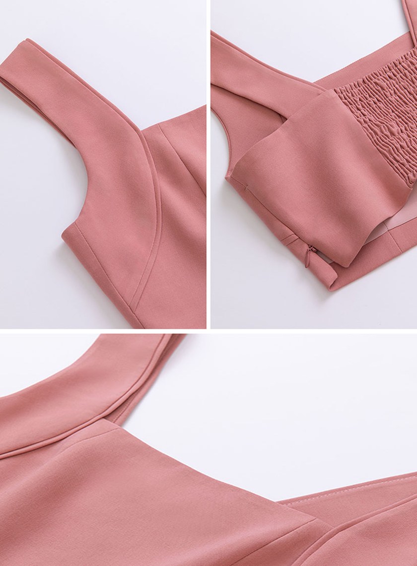 短版抹胸小背心