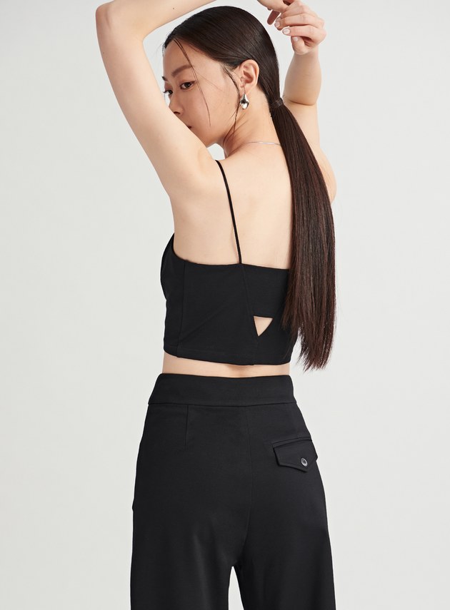 小性感後簍空細肩BRA TOP
