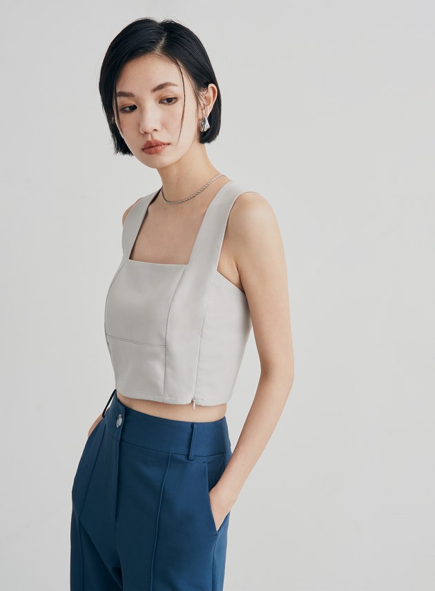 交叉美背寬肩帶BRA背心上衣