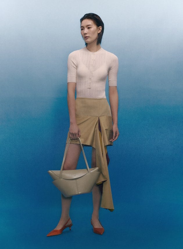 FEMANCE_Lympia牛皮紋理帆船包