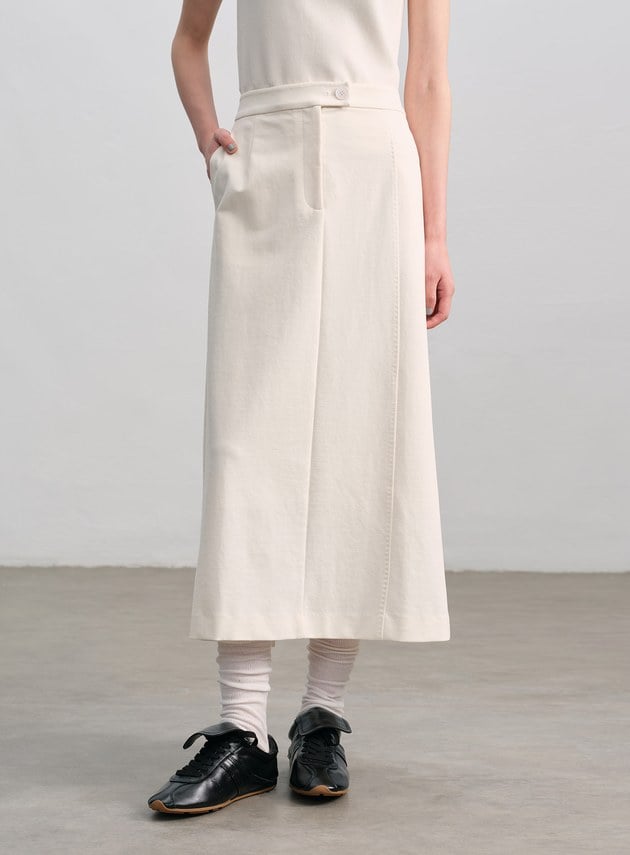 簡約針織直身半裙