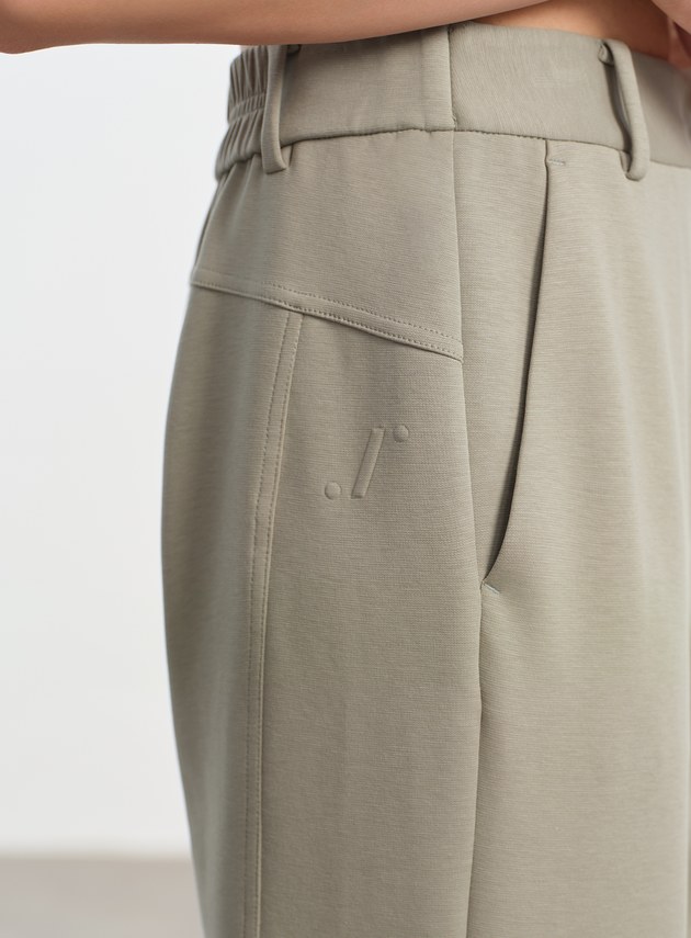 舒適寬版休閒長褲