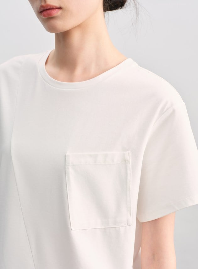 涼感抑菌撞色T-Shirt