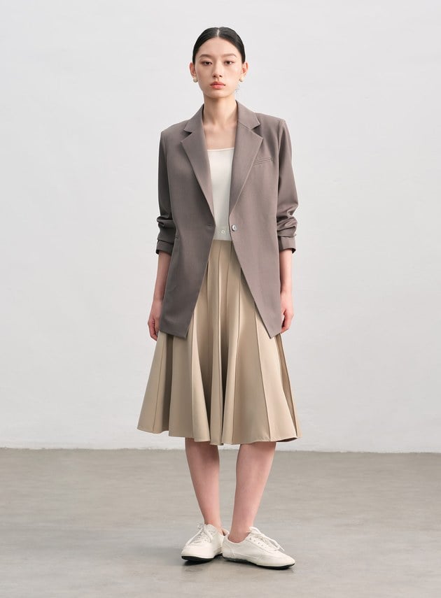 率性H型西裝外套