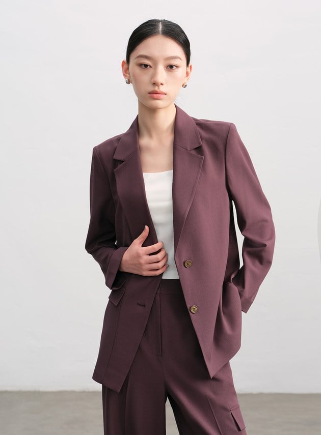 不對稱解構西裝外套