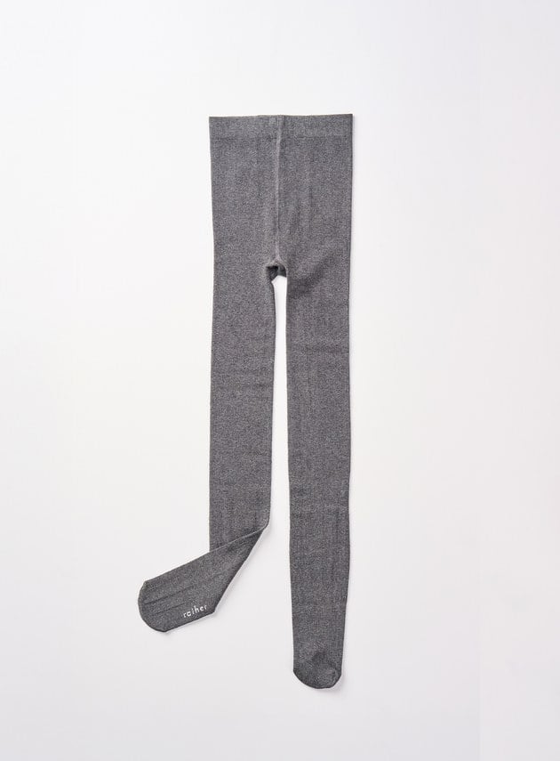 鏤空格紋提織褲襪