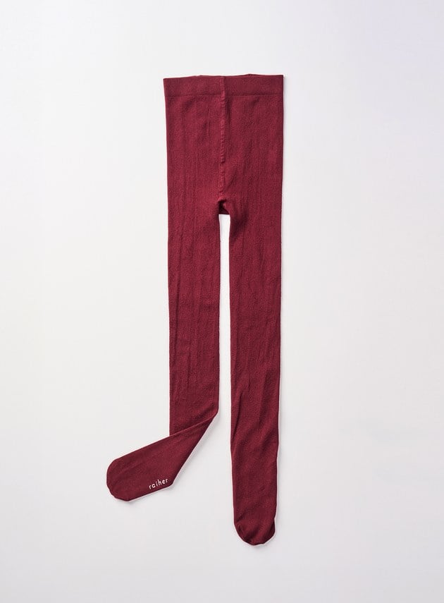 鏤空格紋提織褲襪