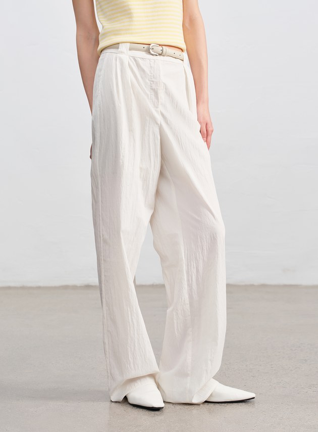 率性金屬圓框皮帶