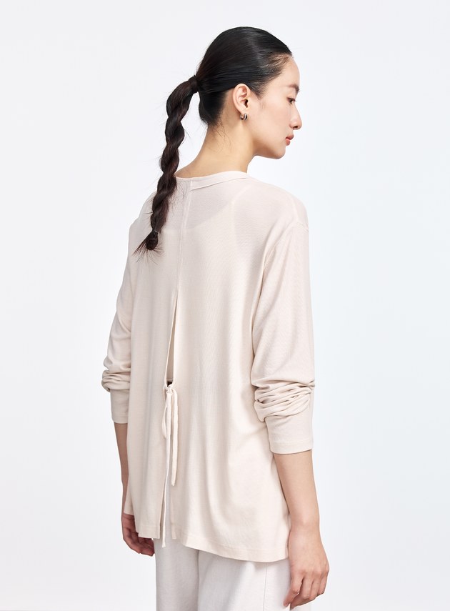 雲感天絲透氣罩衫